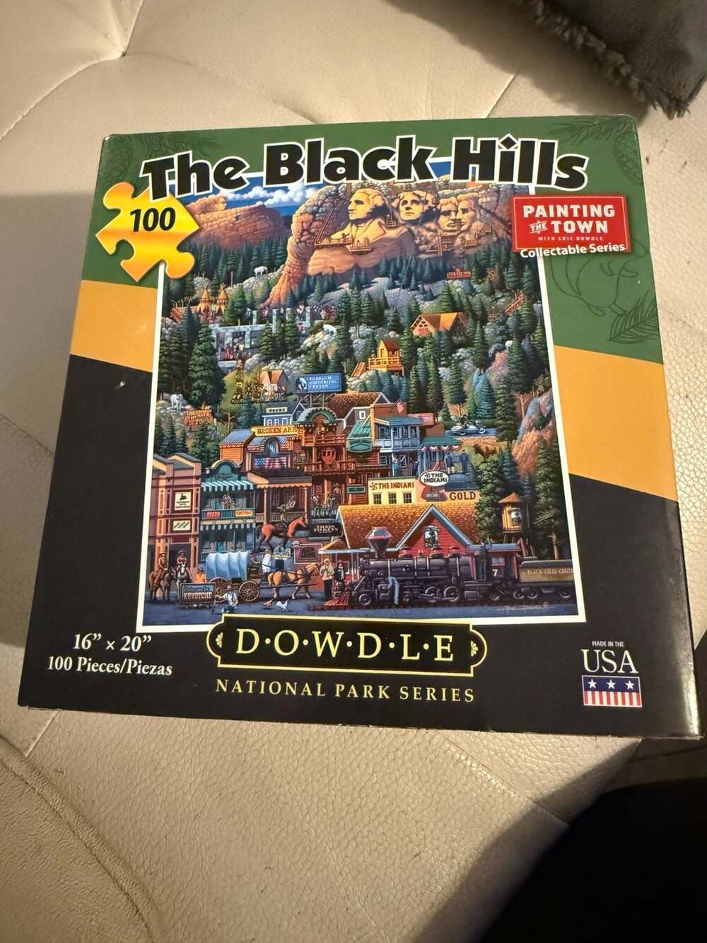 Dowdle 100 Piece Puzzle Called The Black Hills